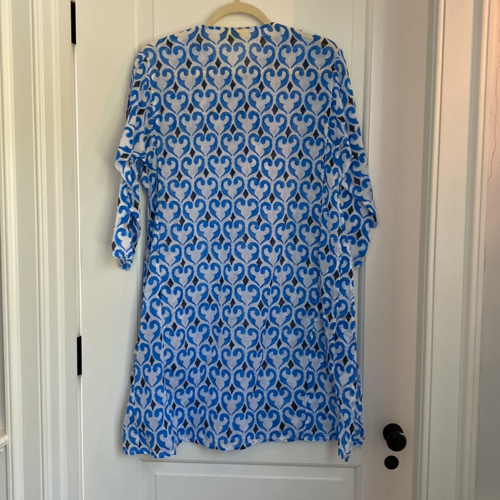 Roller Rabbit Kaftan, Side Pockets, Side Slits, S… - image 5